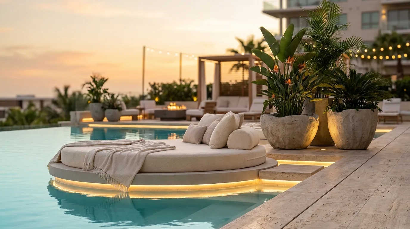Floating Daybed Lounge
