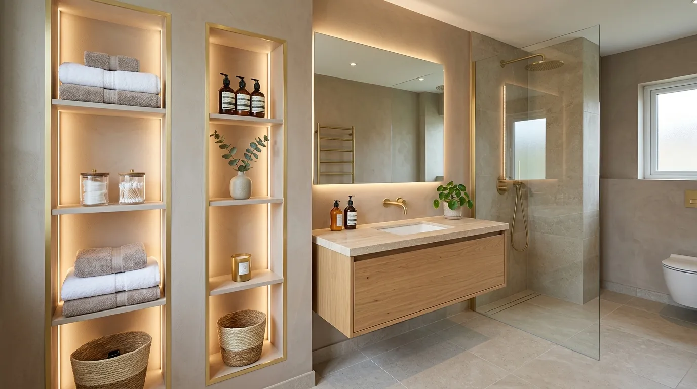 Floor-To-Ceiling Niches