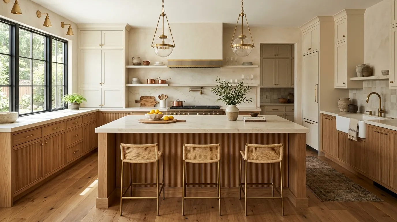 Fluted Wood Accents