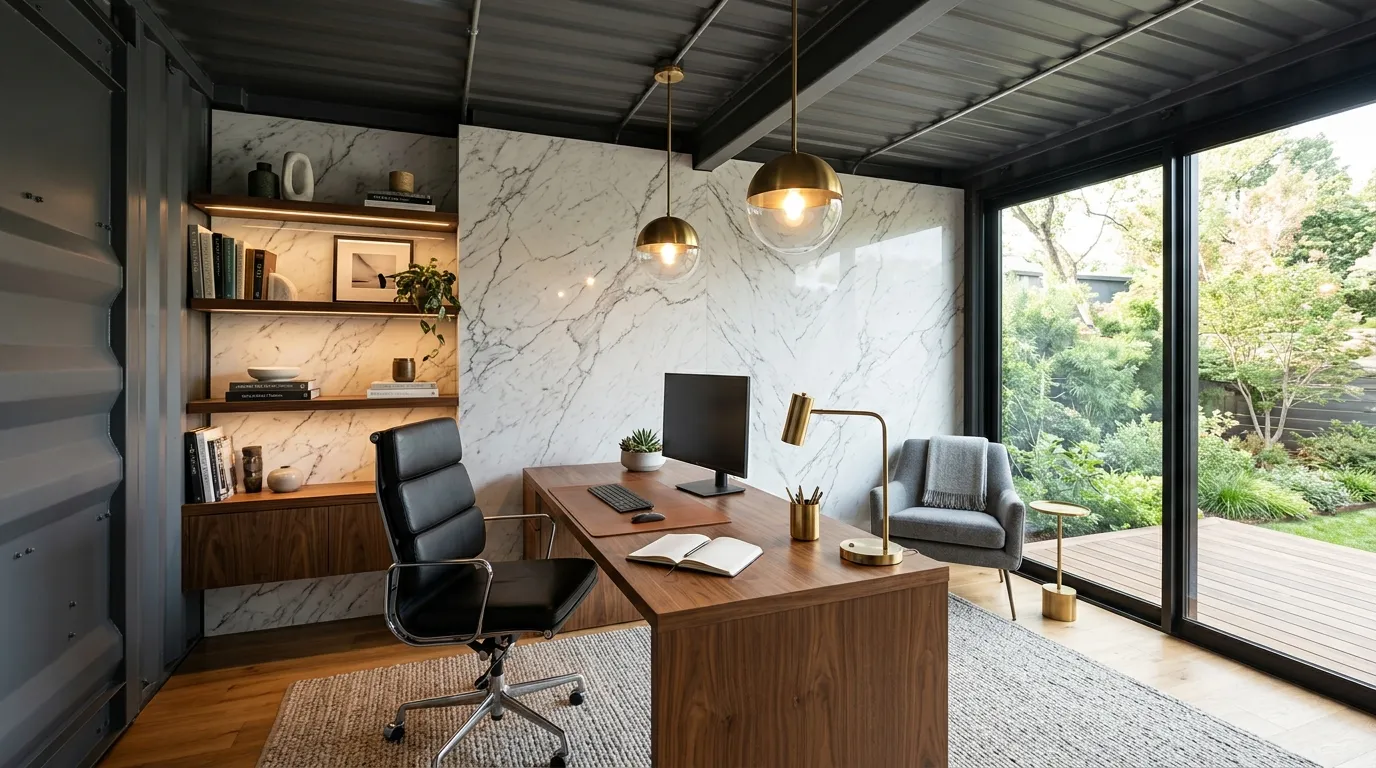 Marble Accent Wall
