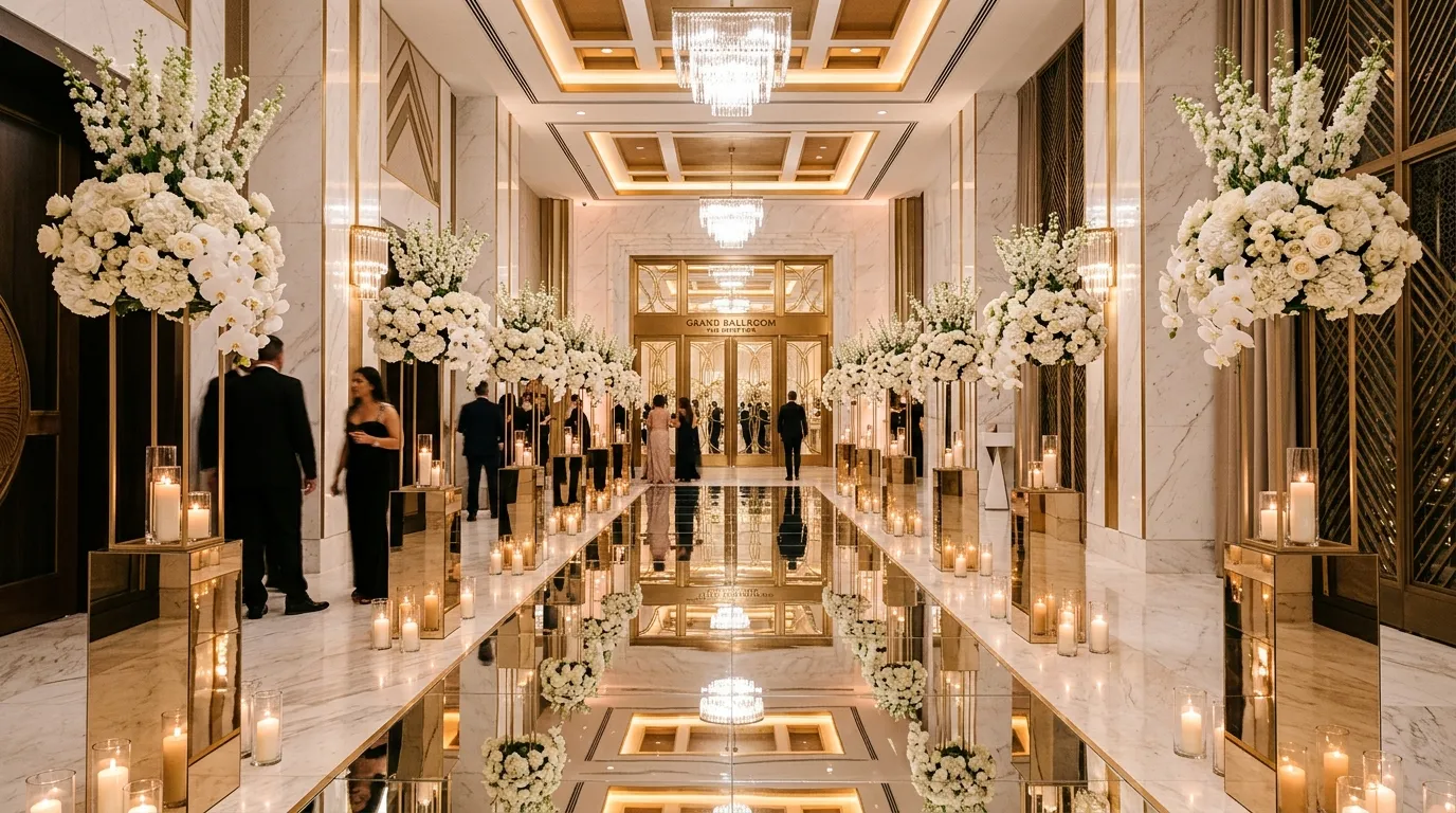 Mirror Aisle Entrance