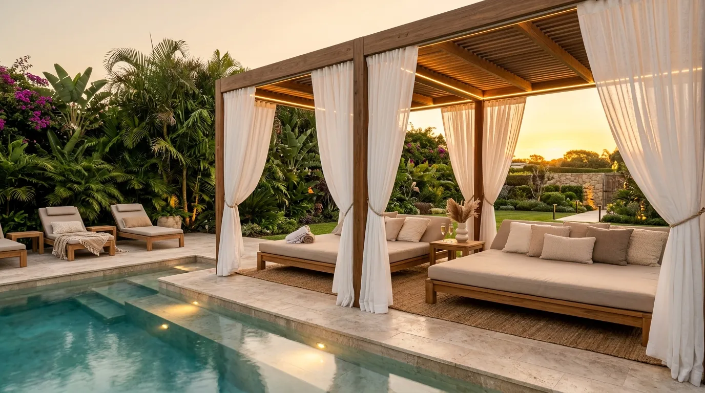 Resort Cabana Corner