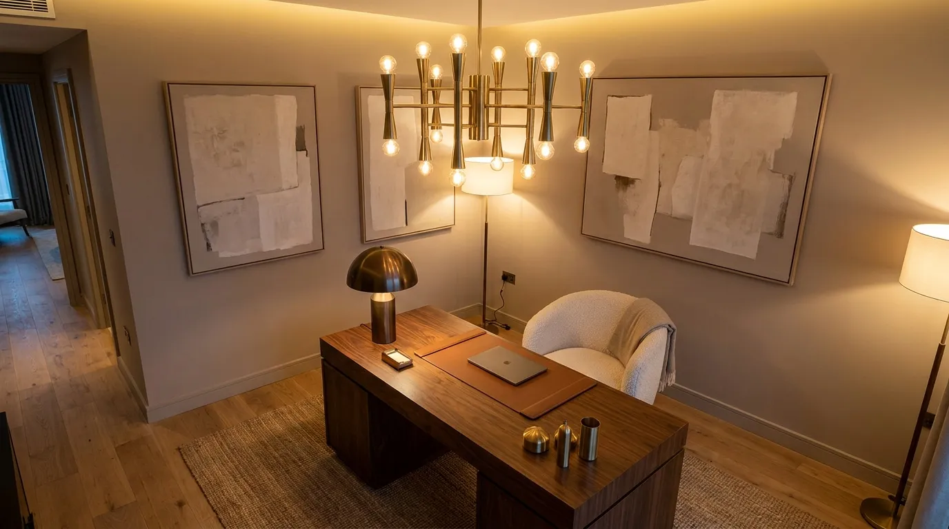 Statement Lighting Corner