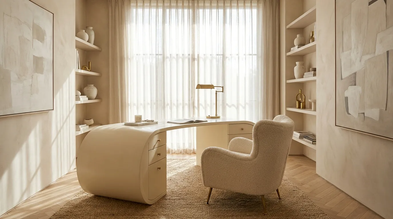 Curved Accent Desk