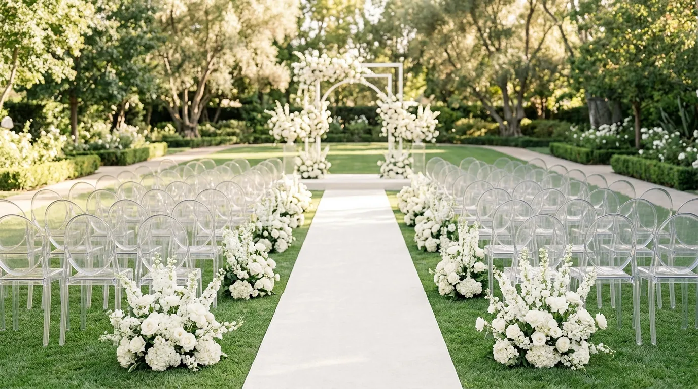 Acrylic Ceremony Chairs