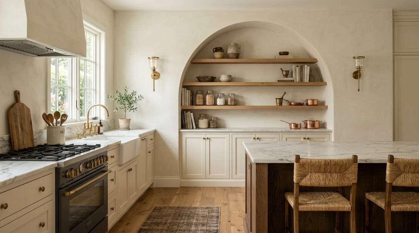 Arched Pantry Nook