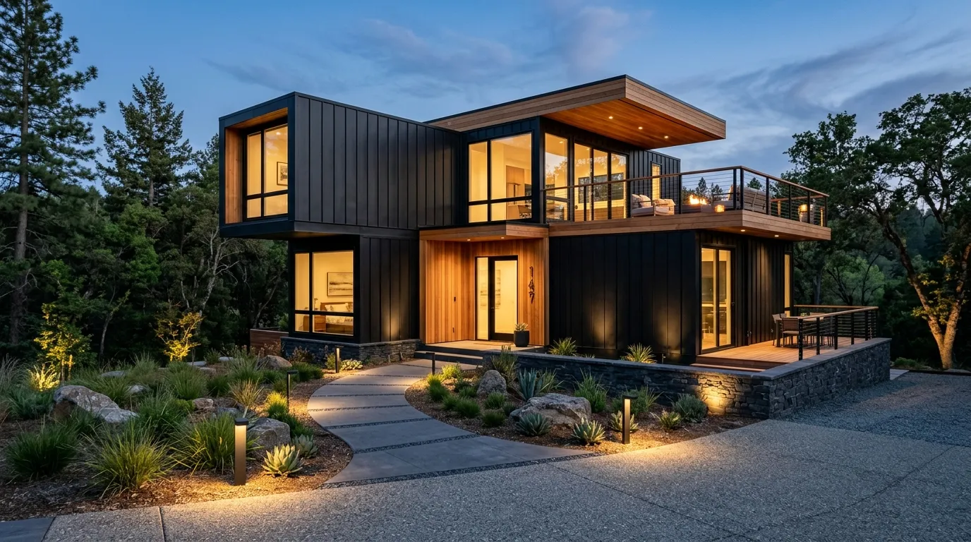 Black Steel Exterior