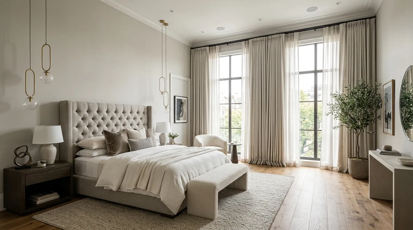 Ceiling-Height Drapes