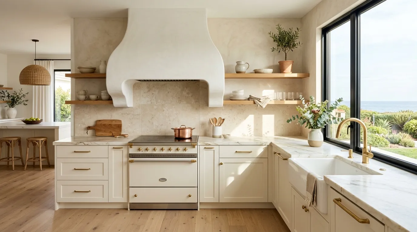 Curved Range Hood