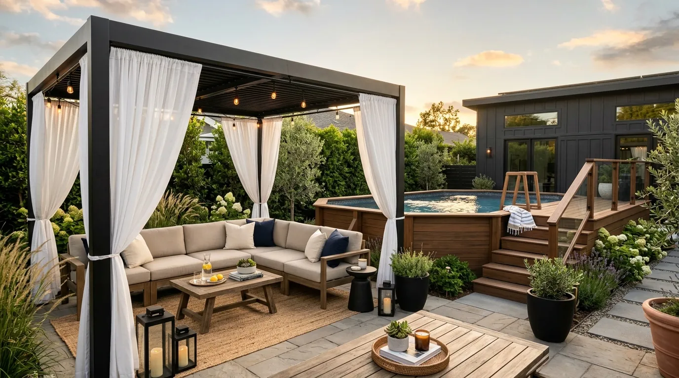 Pergola Shade Zone