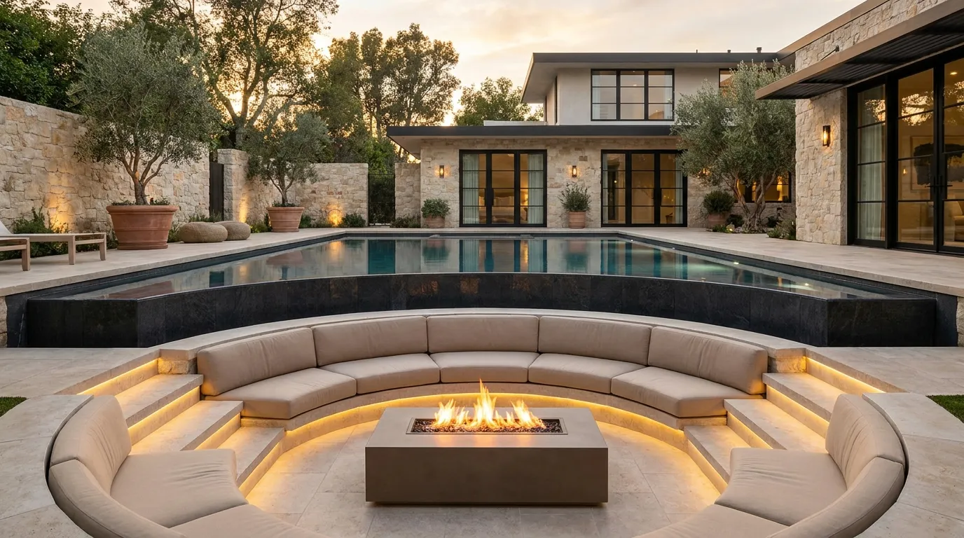 Sunken Conversation Pit