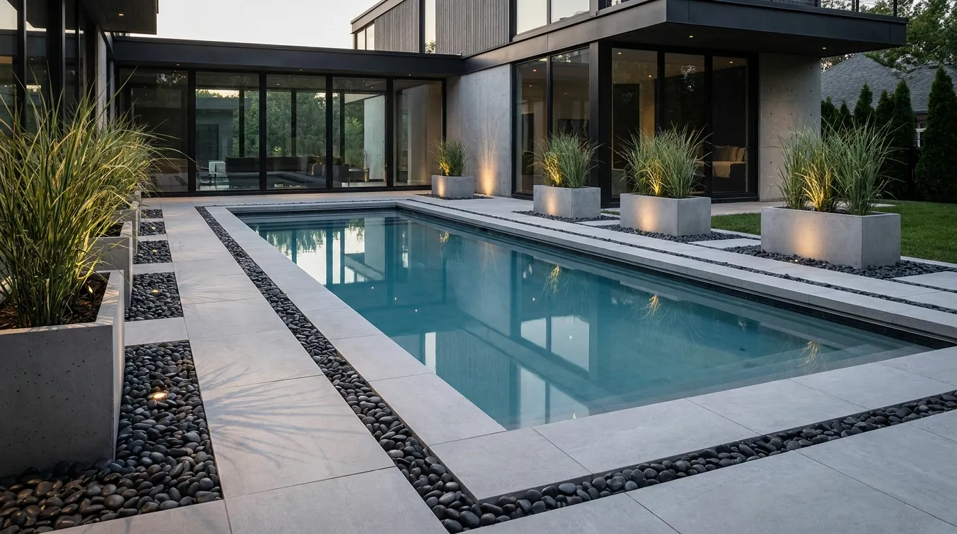 Black Pebble Accents
