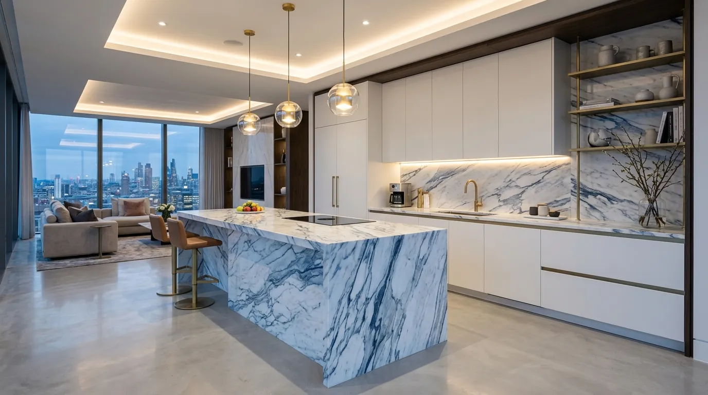 Blue Marble Accents
