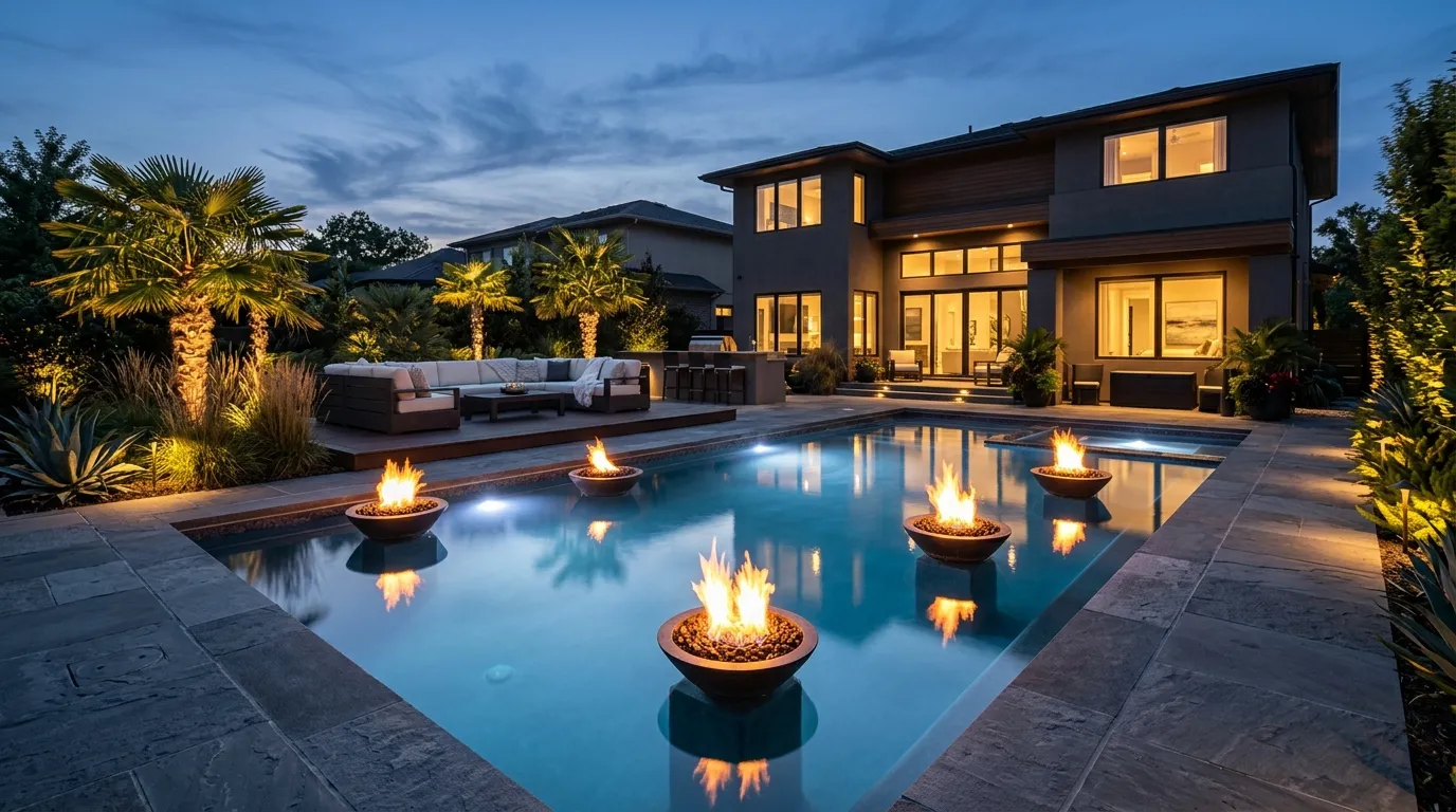 Floating Fire Bowls