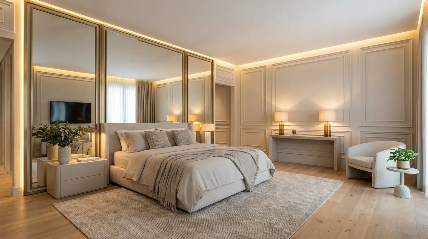 Floor-To-Ceiling Mirrors