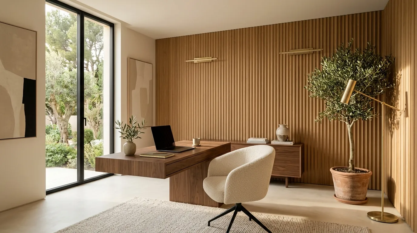 Fluted Wood Panels
