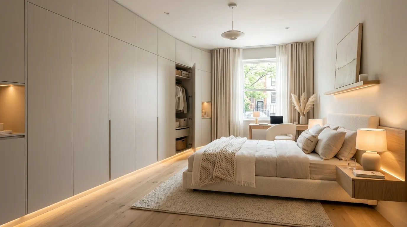 Hidden Storage Wall