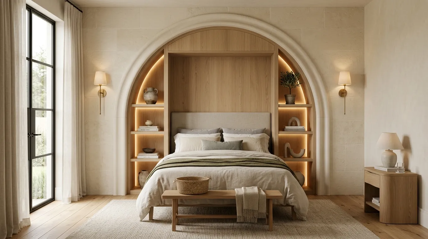 Arched Bed Niche