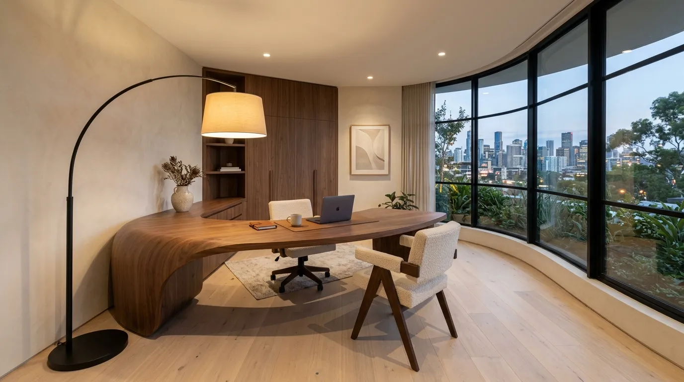 Curved Statement Desk