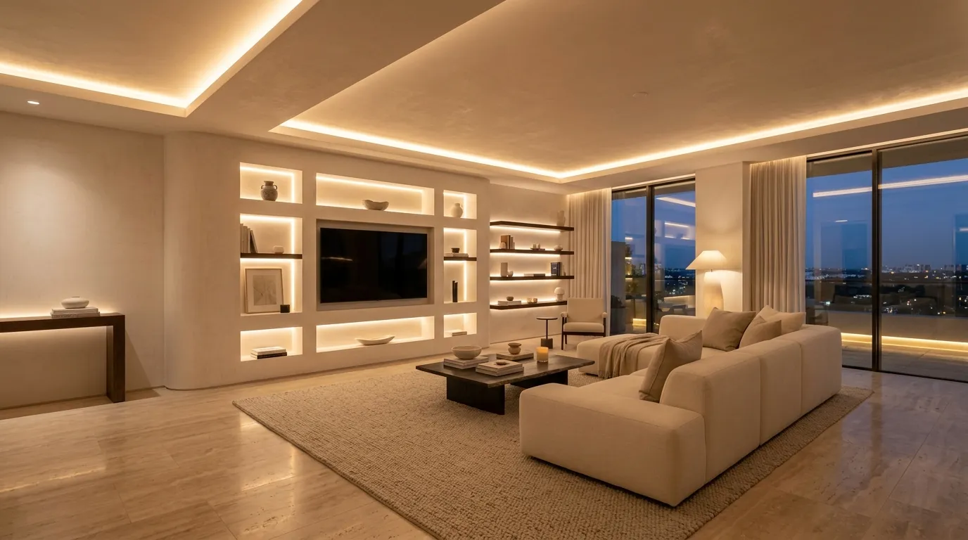 Hidden LED Lighting