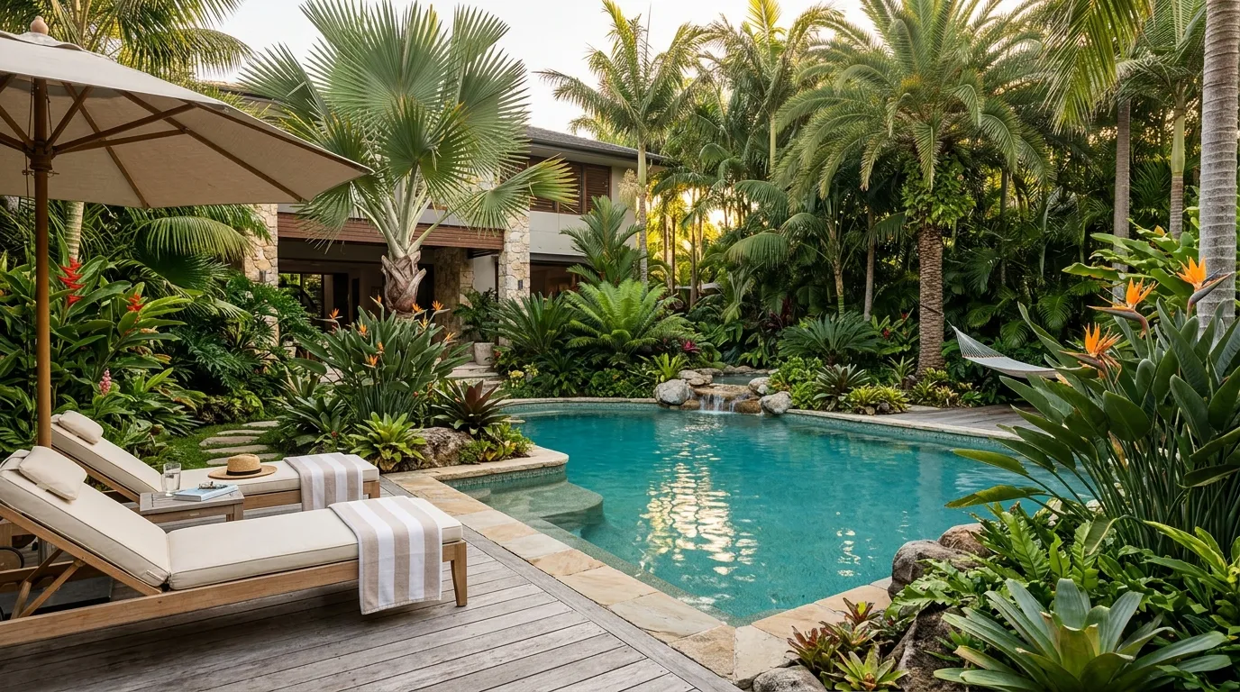 Layered Tropical Planting