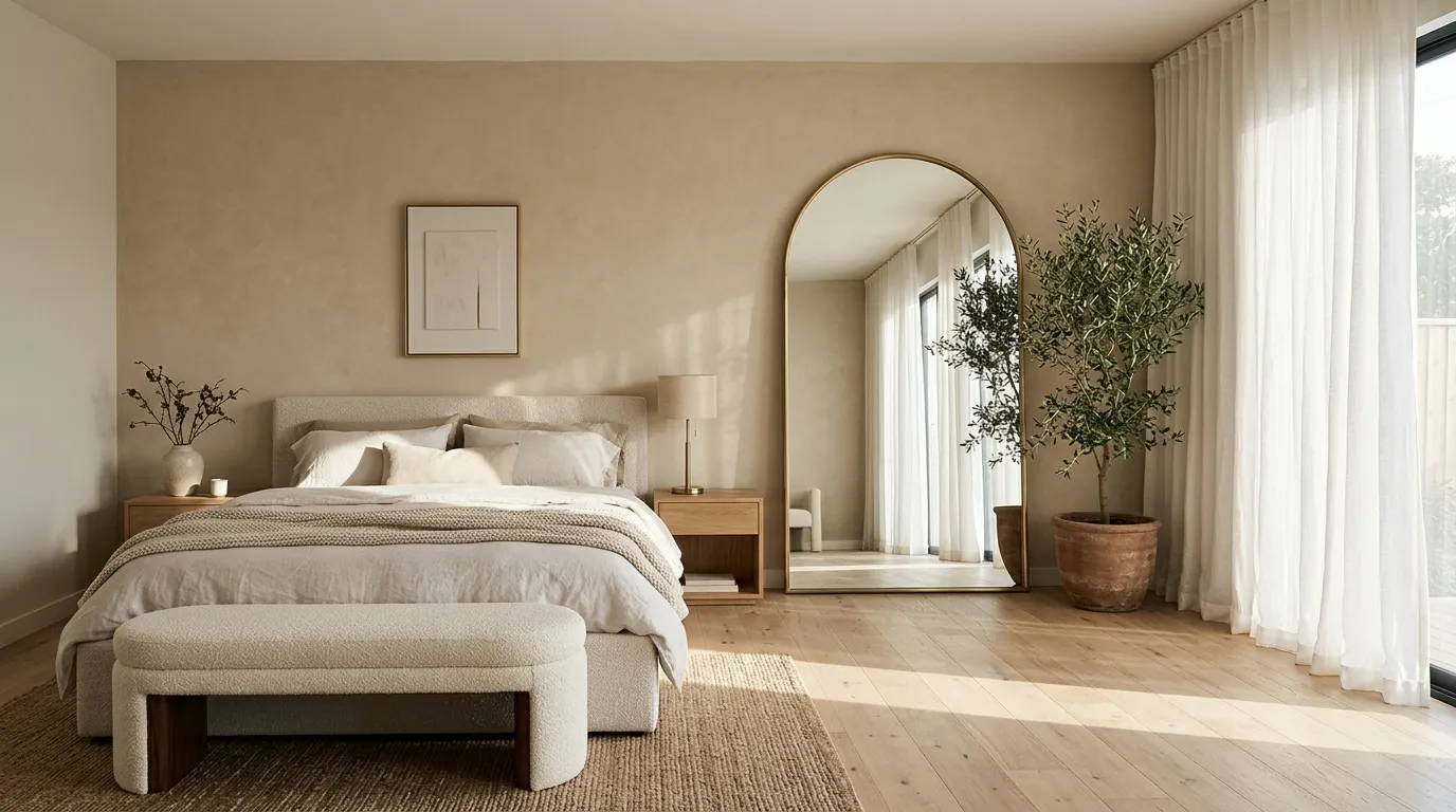 Oversized Statement Mirror