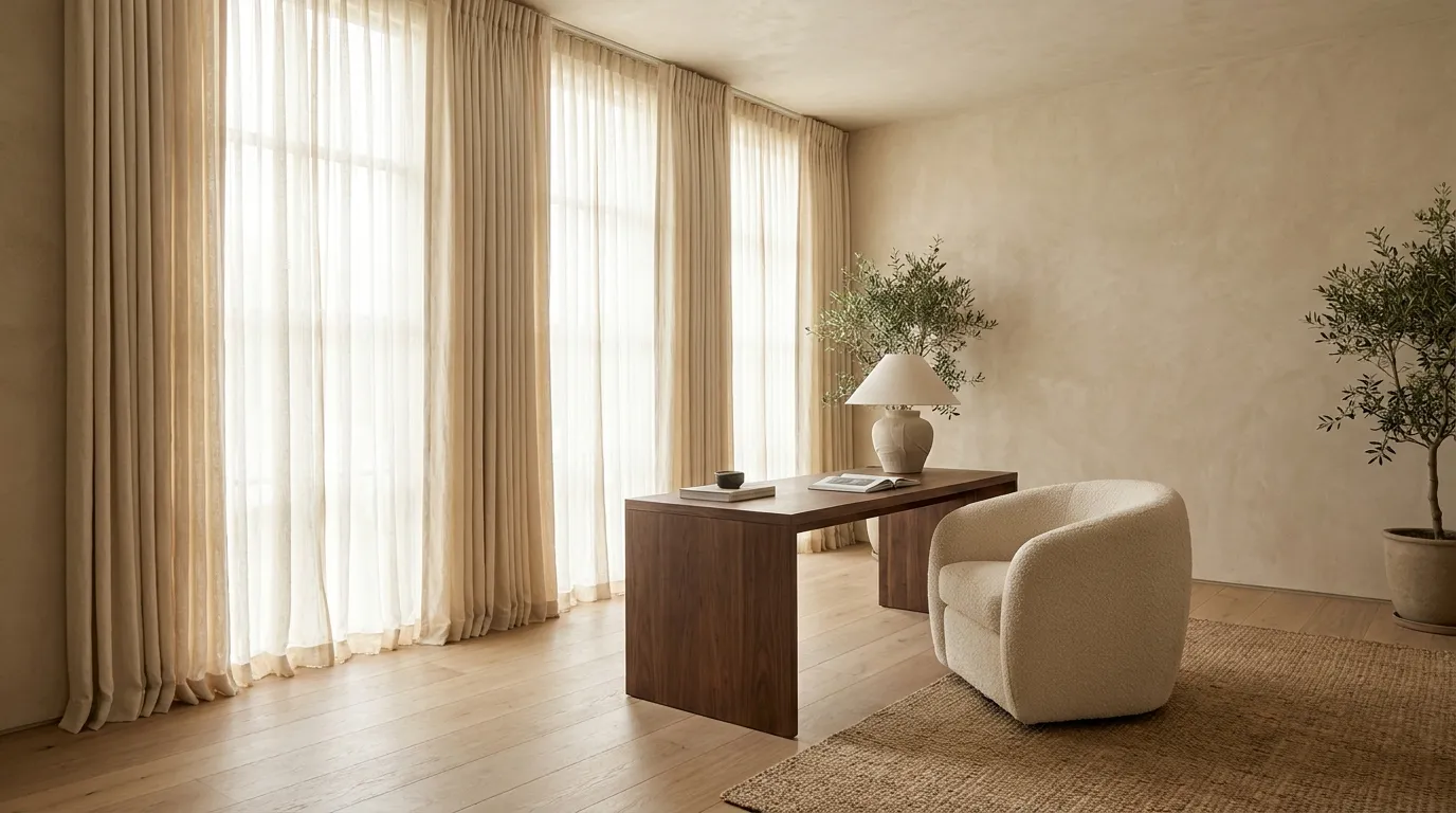 Floor-To-Ceiling Curtains