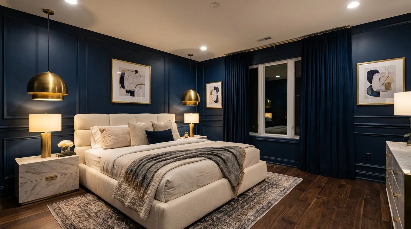 Midnight Navy Elegance
