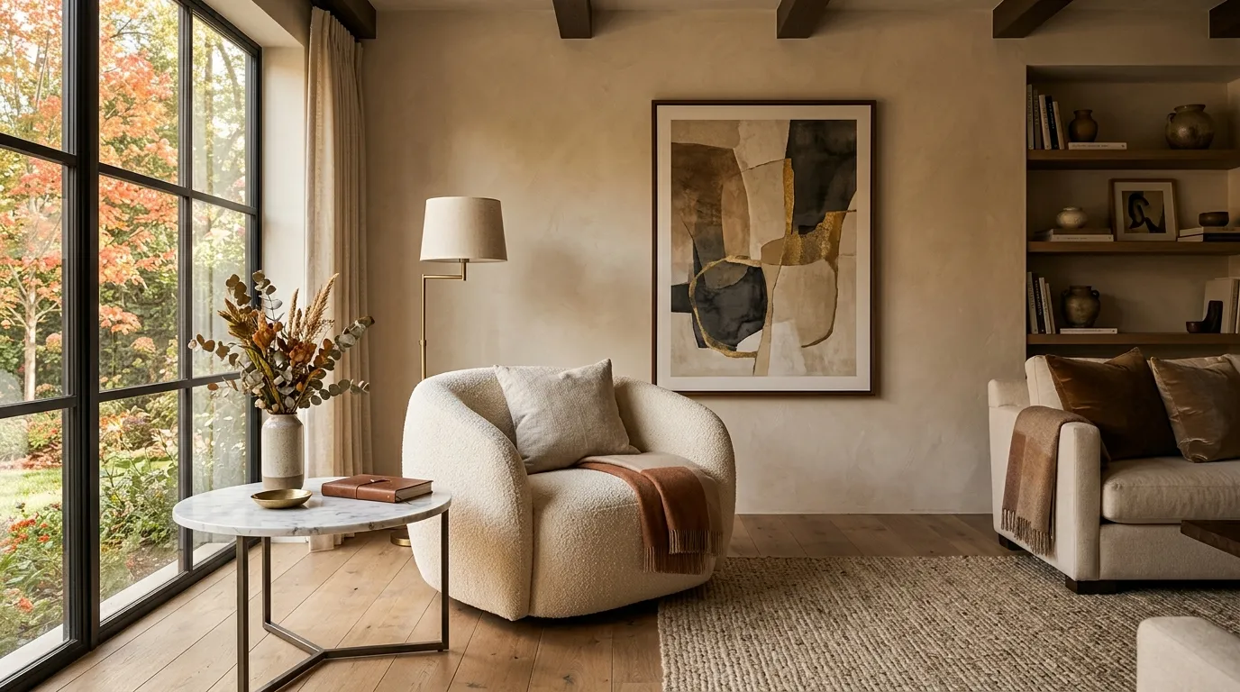 Boucle Accent Chairs