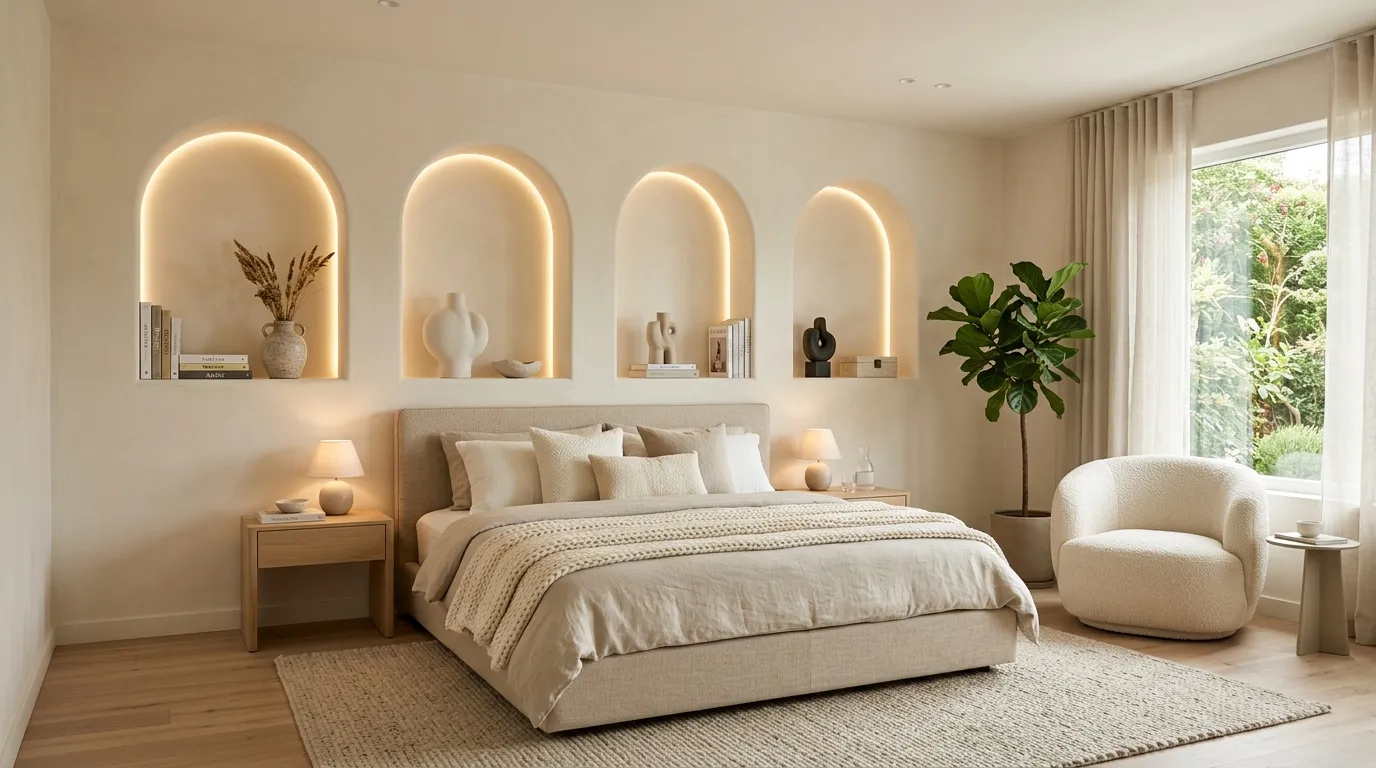 Curved Wall Niches