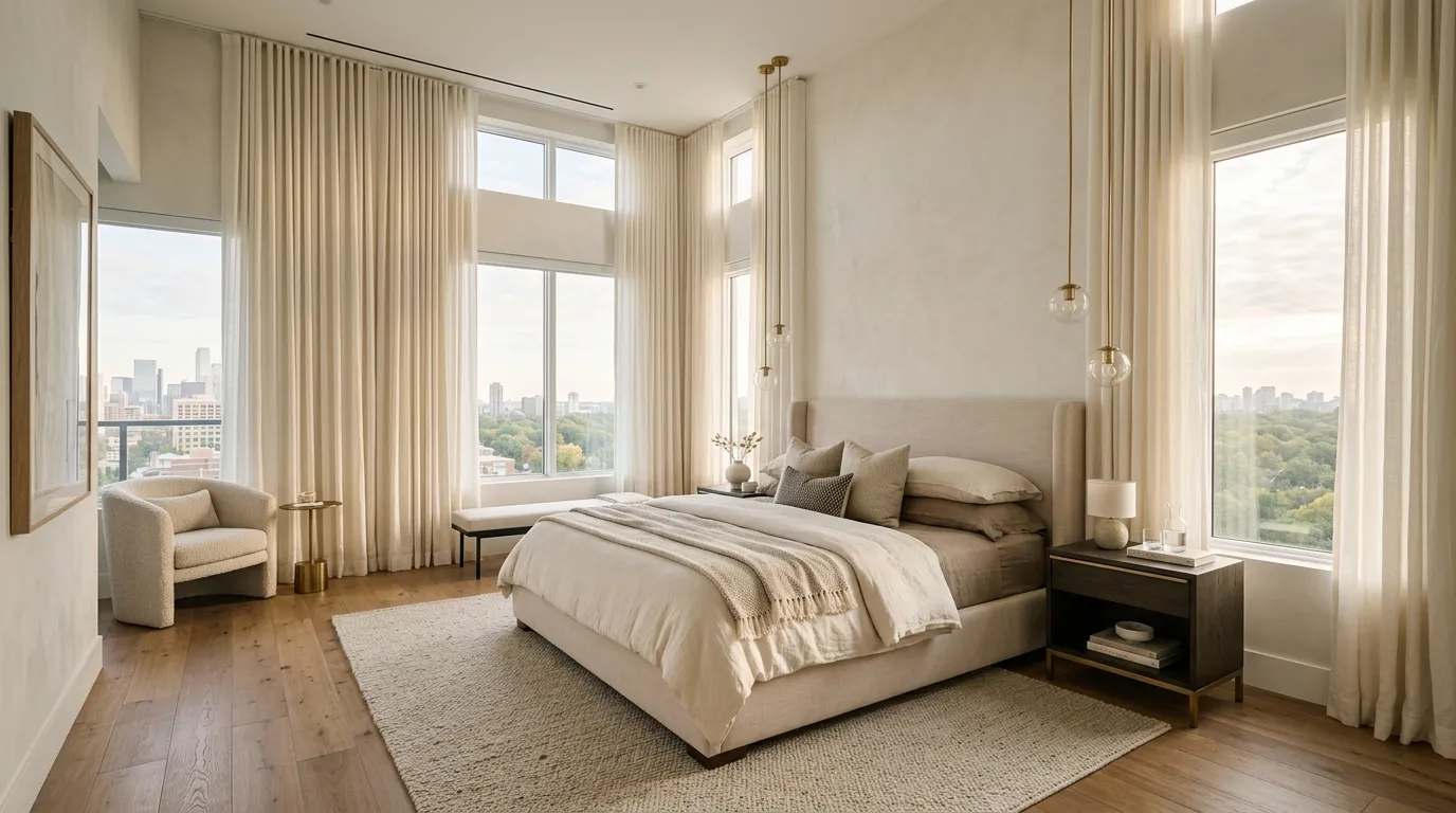 Floor-to-Ceiling Drapes