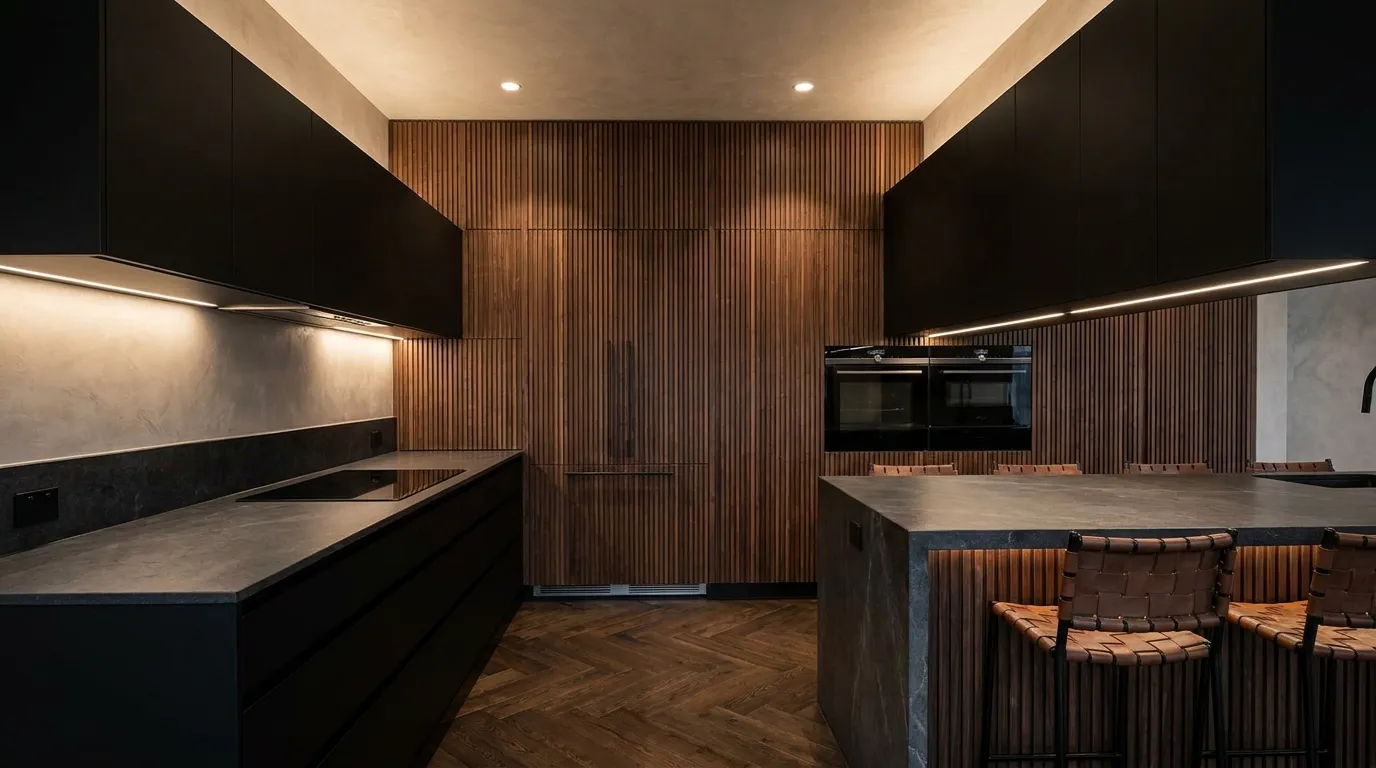 Fluted Wood Panels