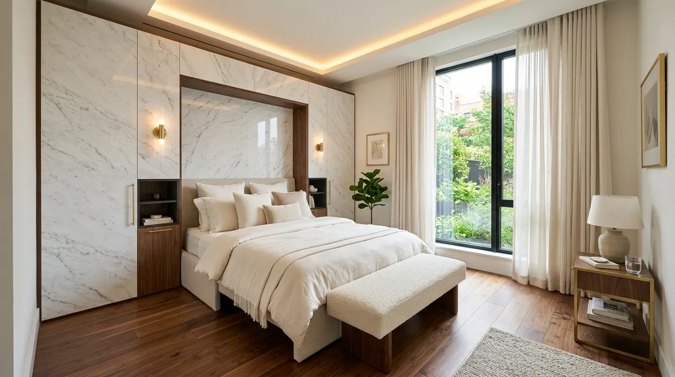 Marble Accent Wall