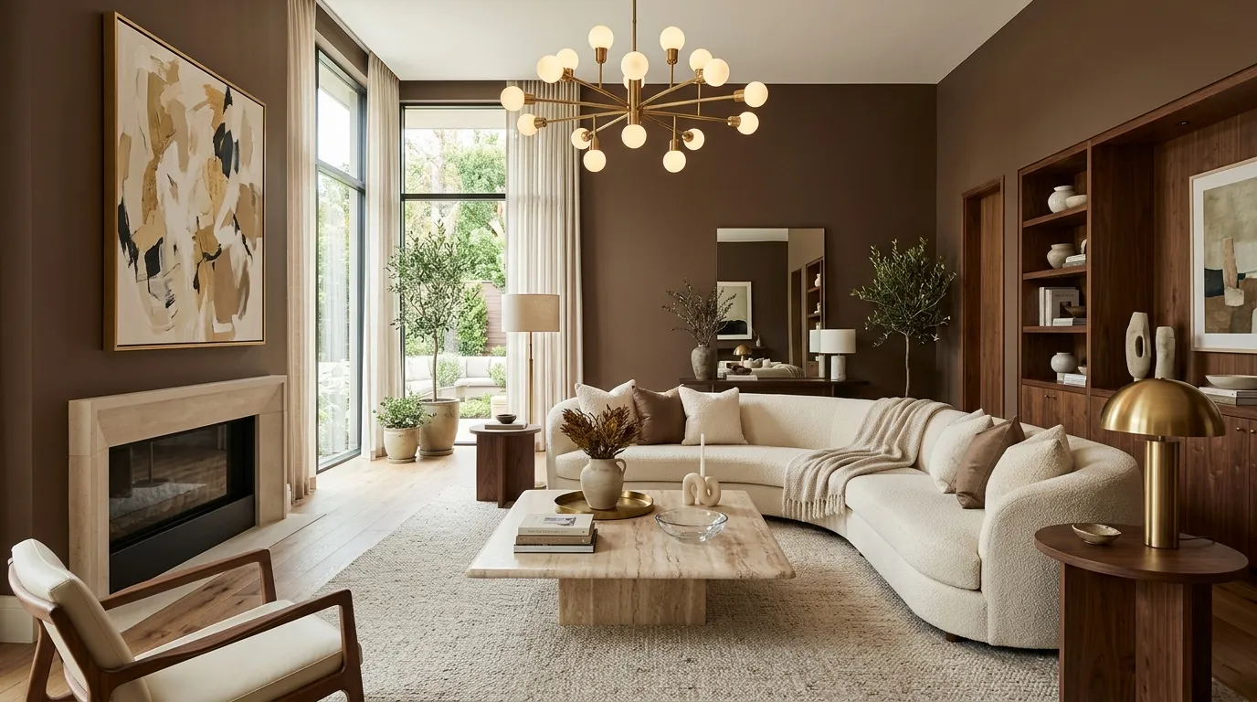 Mocha Luxe Walls