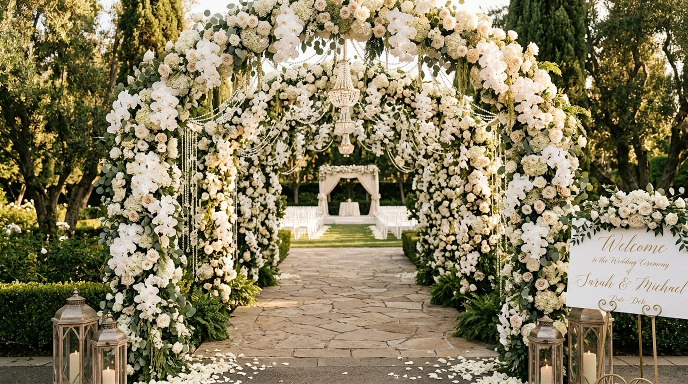 Orchid Tunnel Entrance