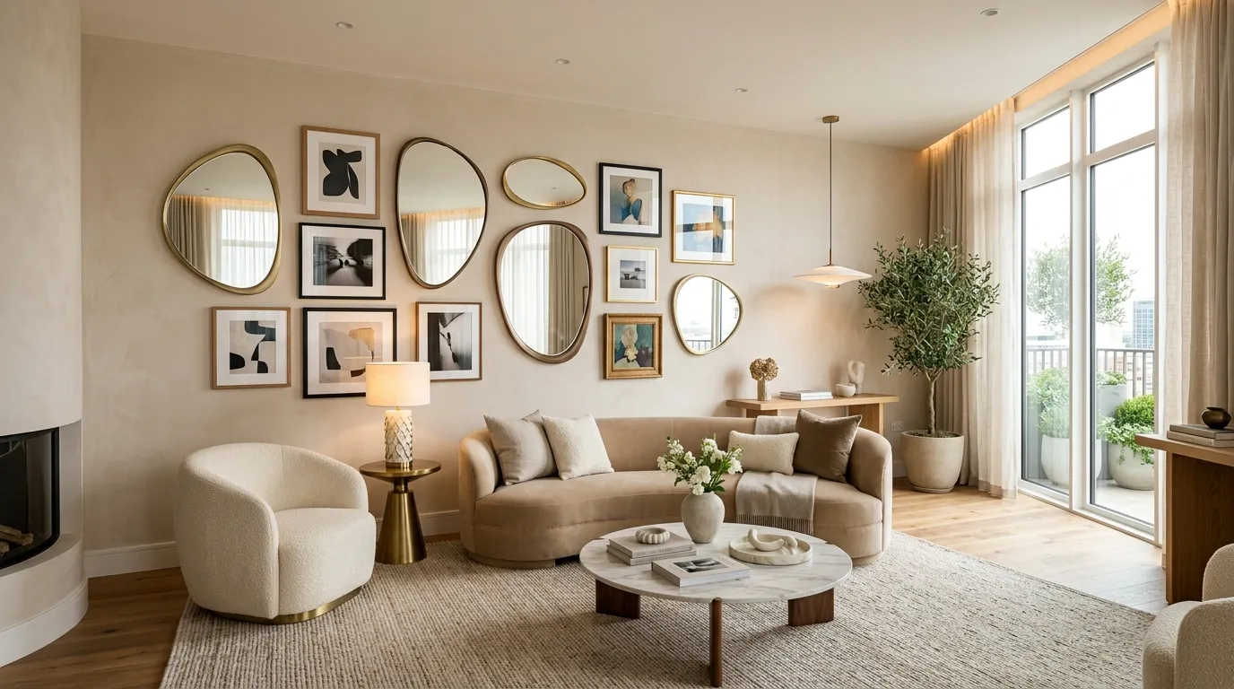 Sculptural Mirror Mix