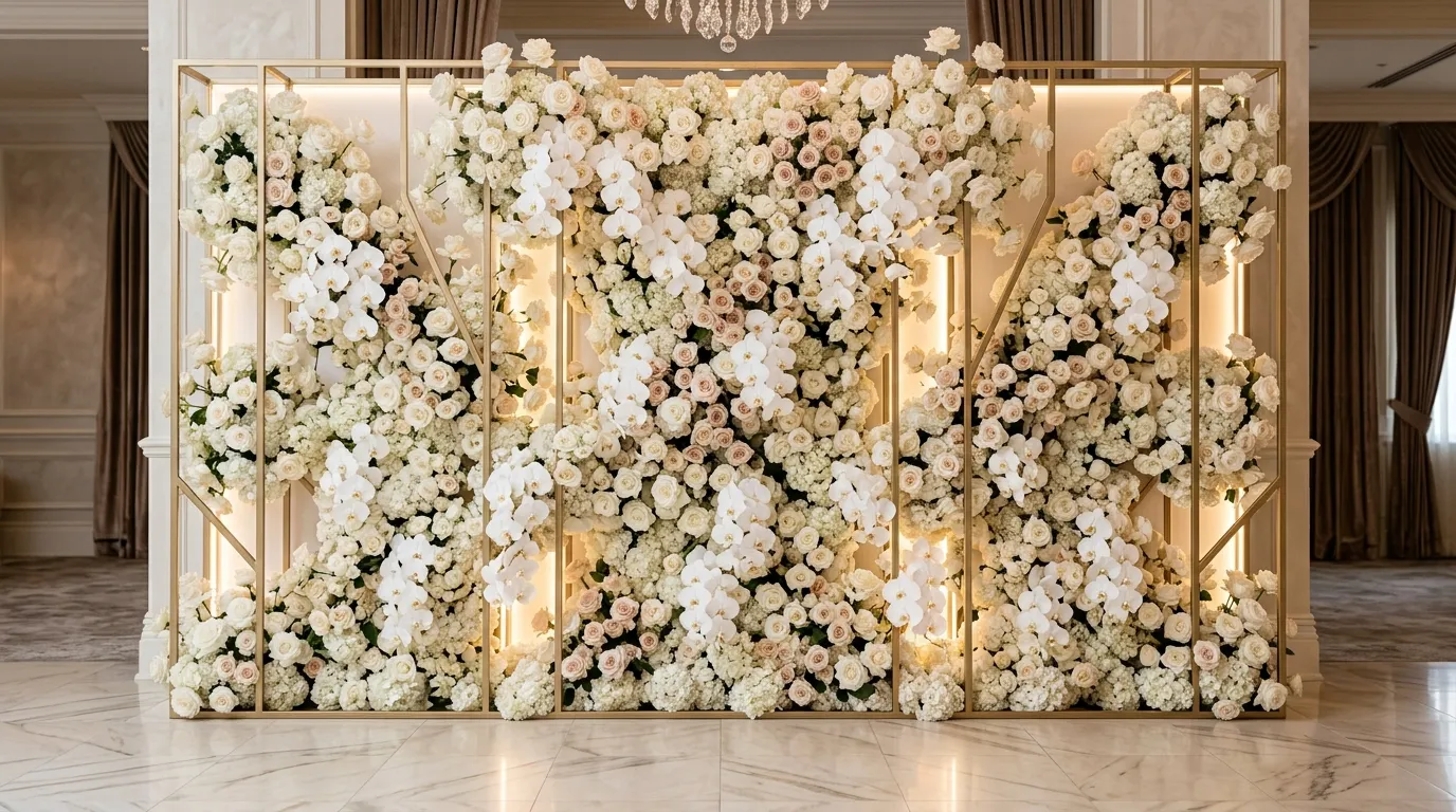 Statement Floral Wall