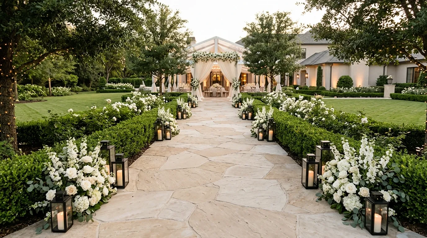 Stone Pathway Entrance