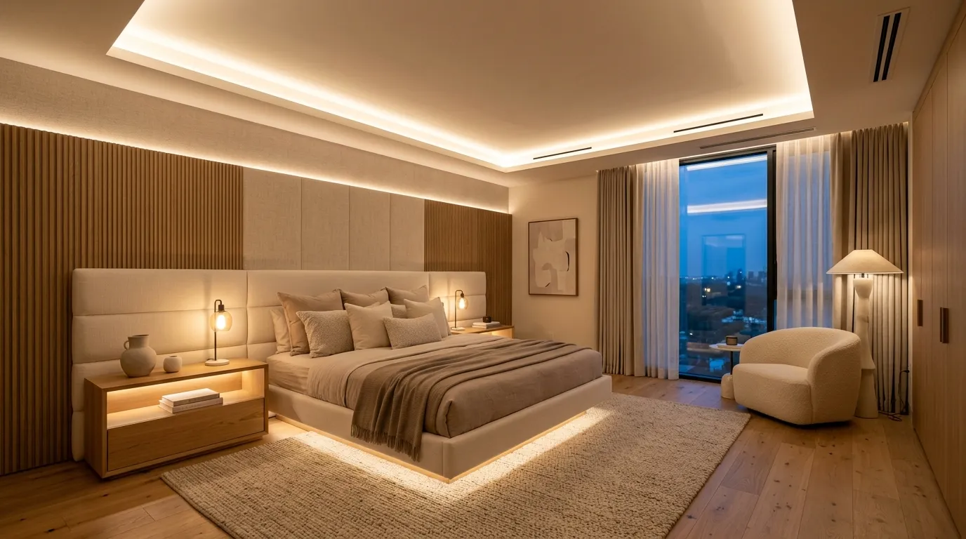 Warm LED Cove Lighting