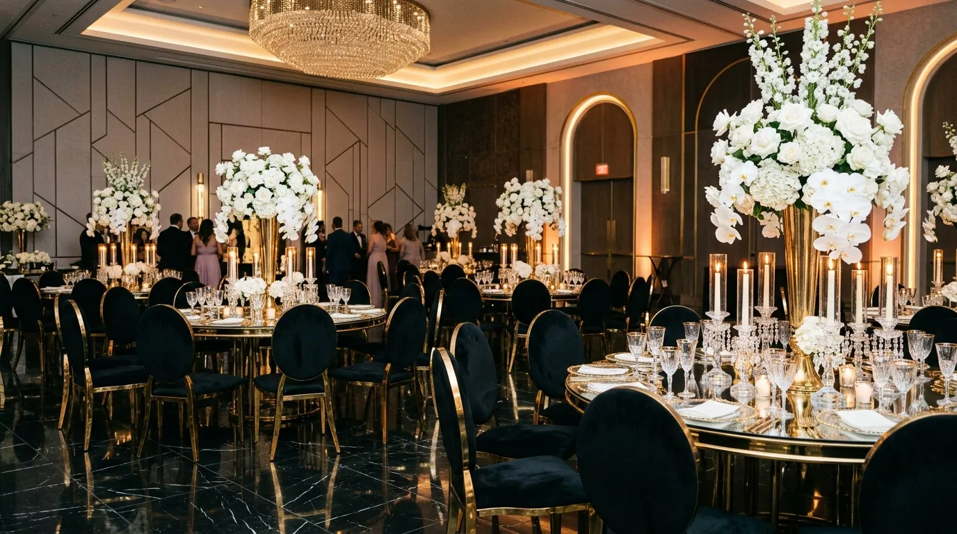 Black And Gold Elegance
