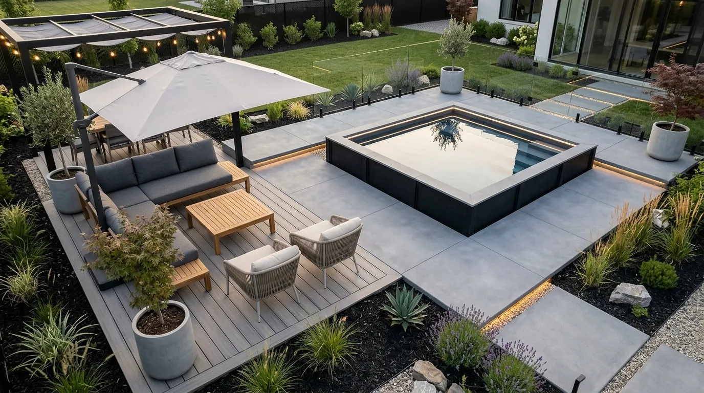 Concrete Paver Patio