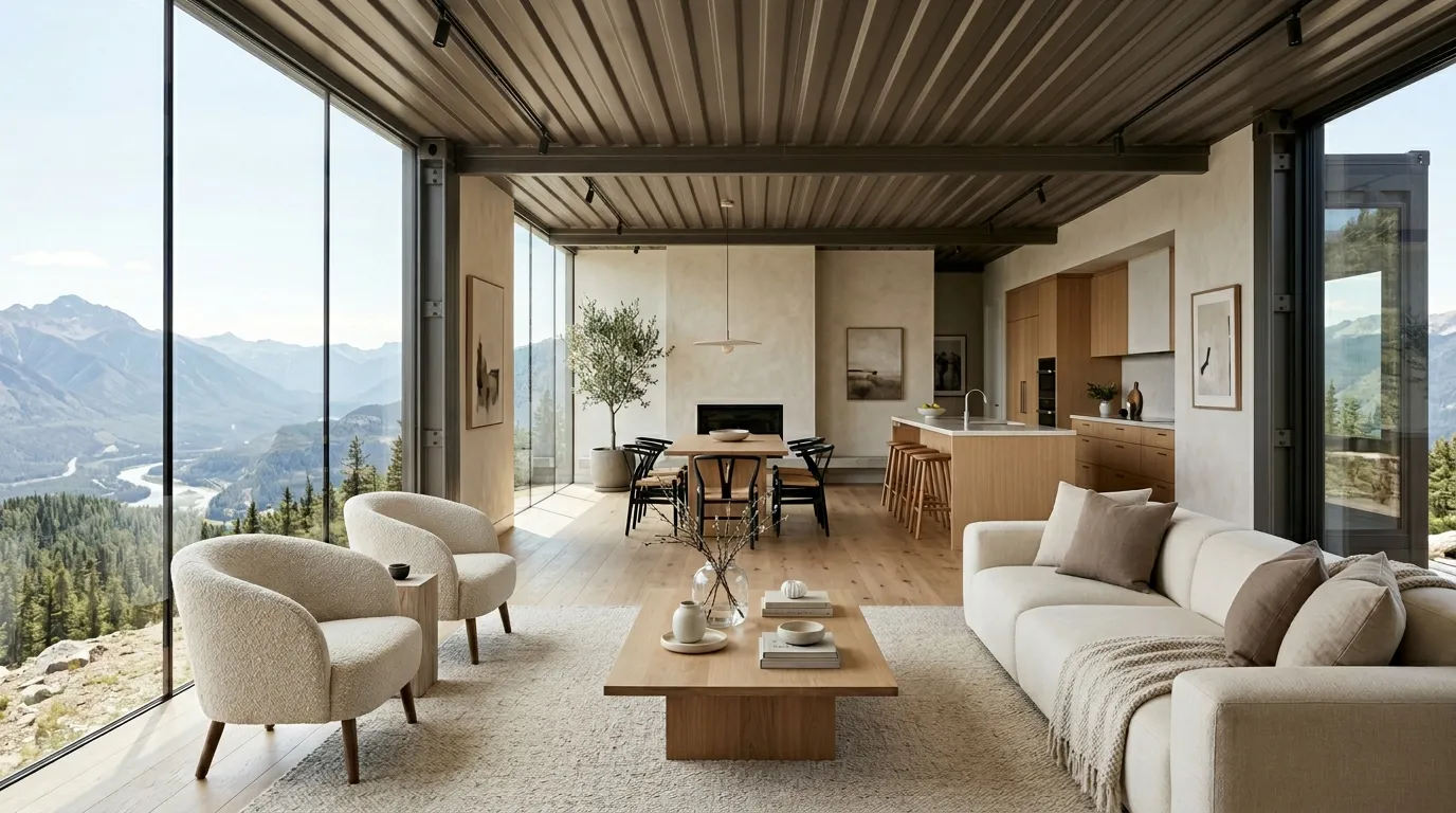 Glass Corner Walls