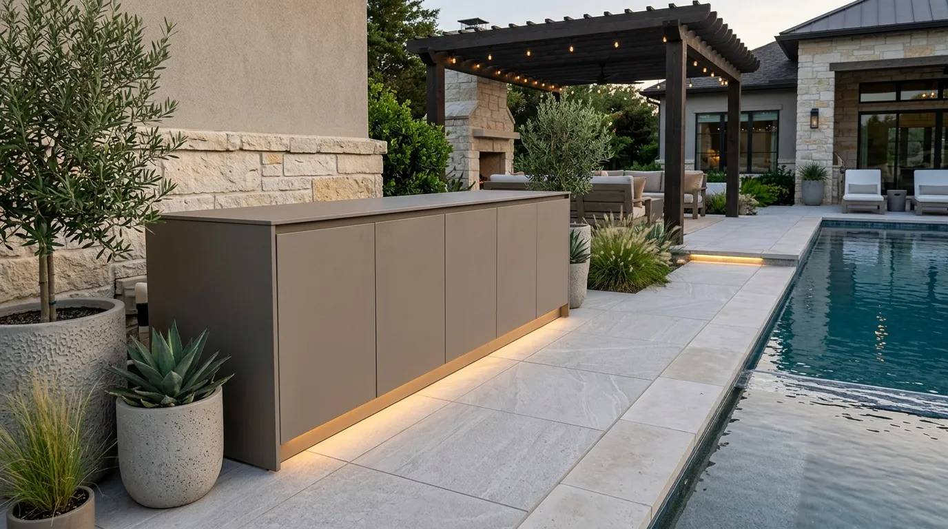 Luxury Outdoor Cabinetry