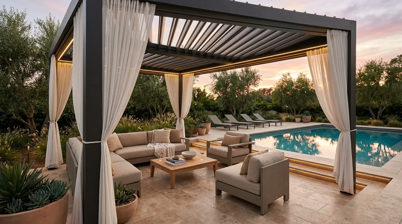 Pergola Privacy Retreat