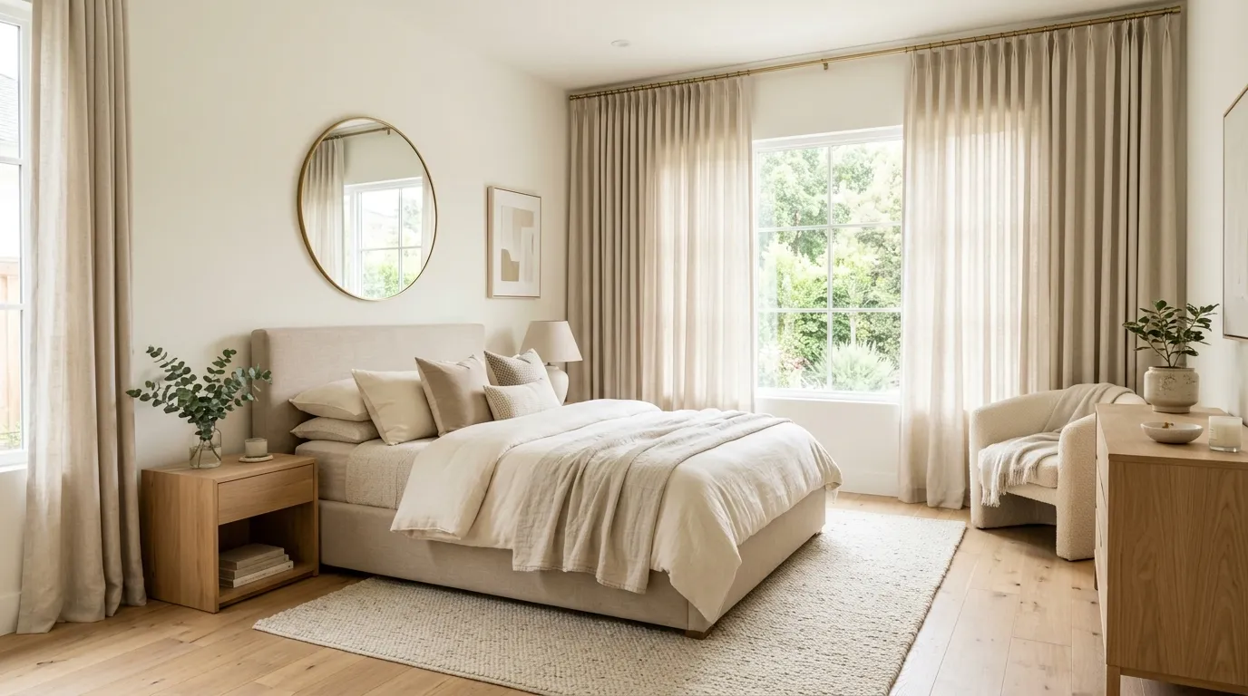 Floor-To-Ceiling Drapes
