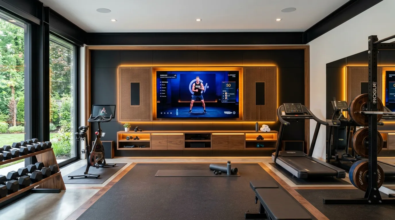 Integrated Media Wall
