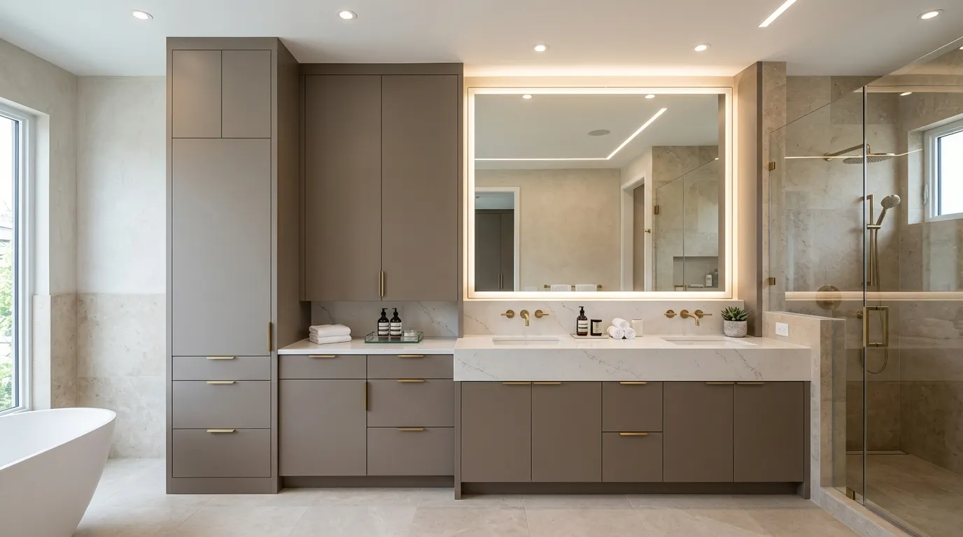 Integrated Vanity Tower