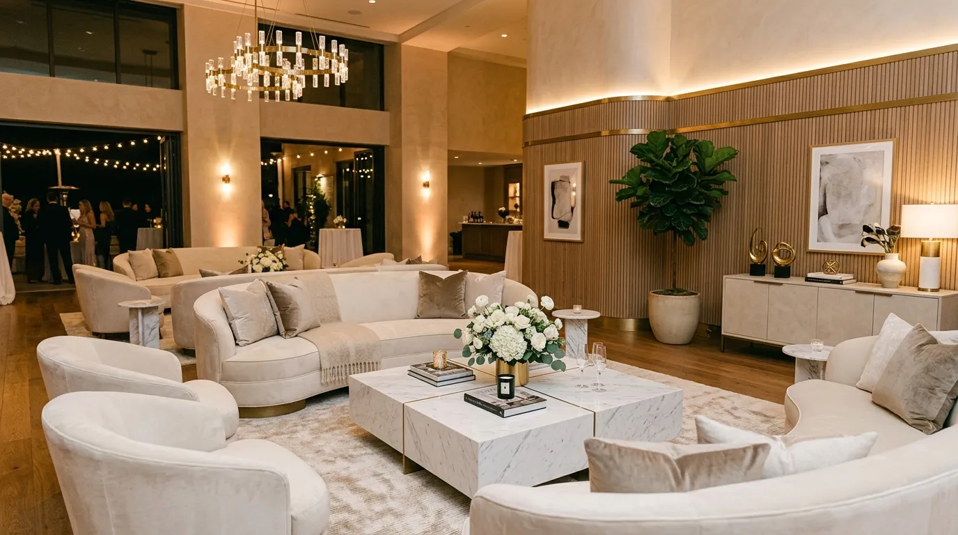 Luxury Lounge Area