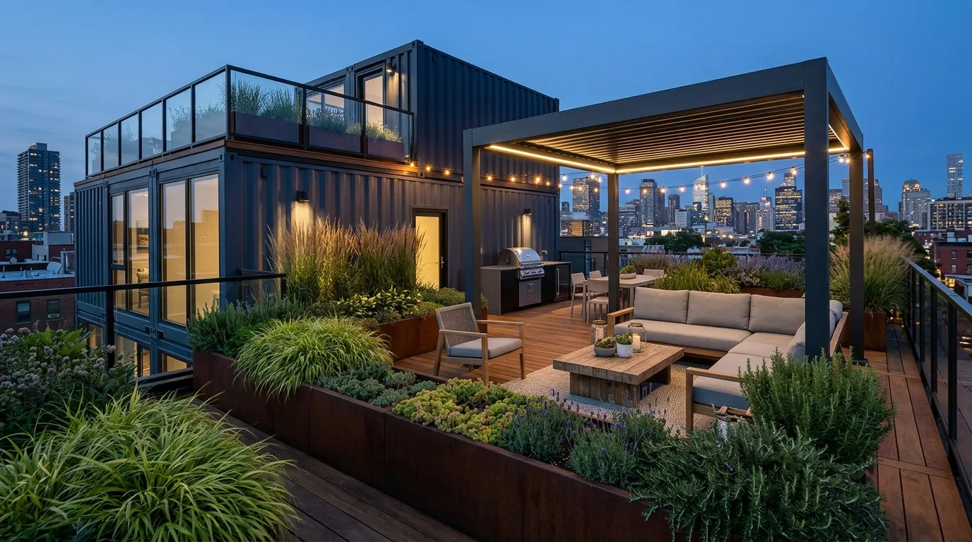 Rooftop Garden Retreat