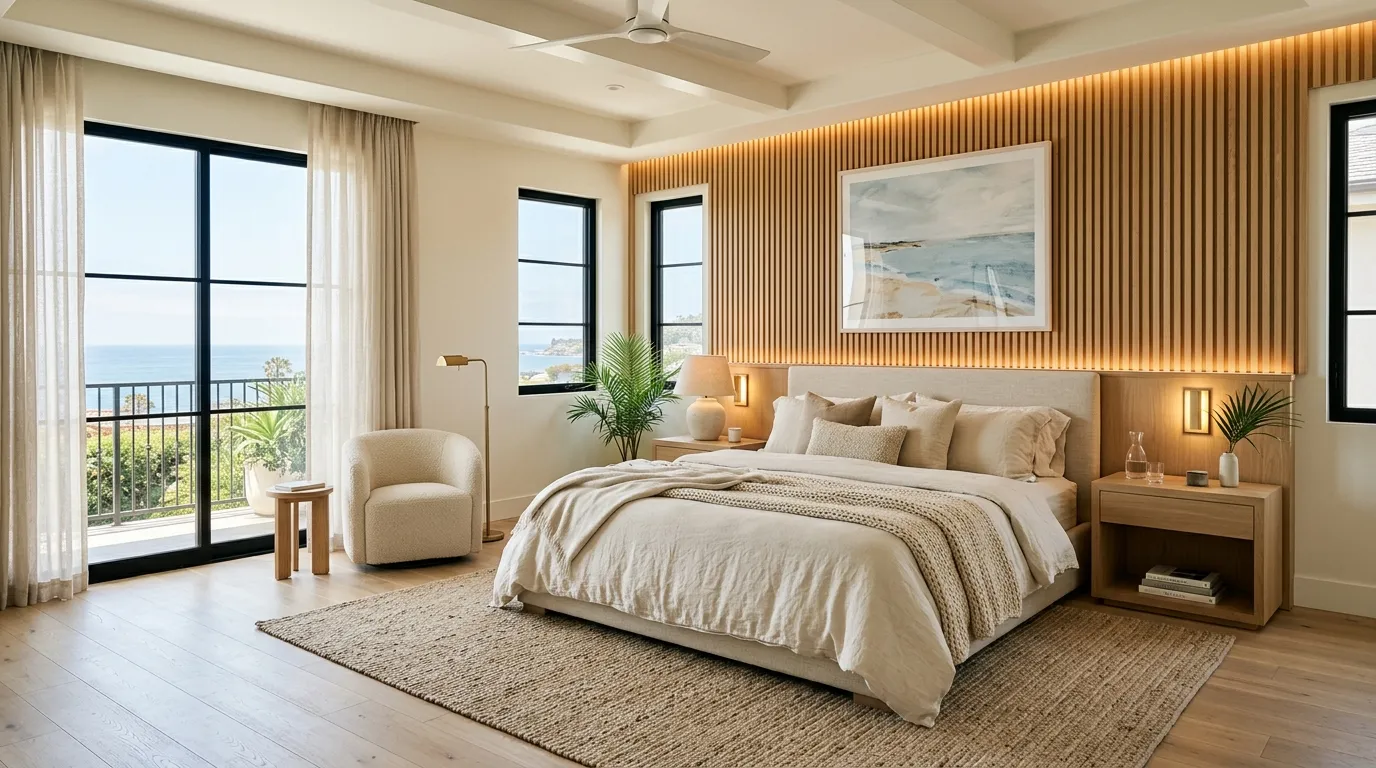 White Oak Accent Wall